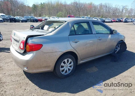 2009 Toyota Corolla Le из США, поврежденный, VIN 1NXBU40E09Z144942